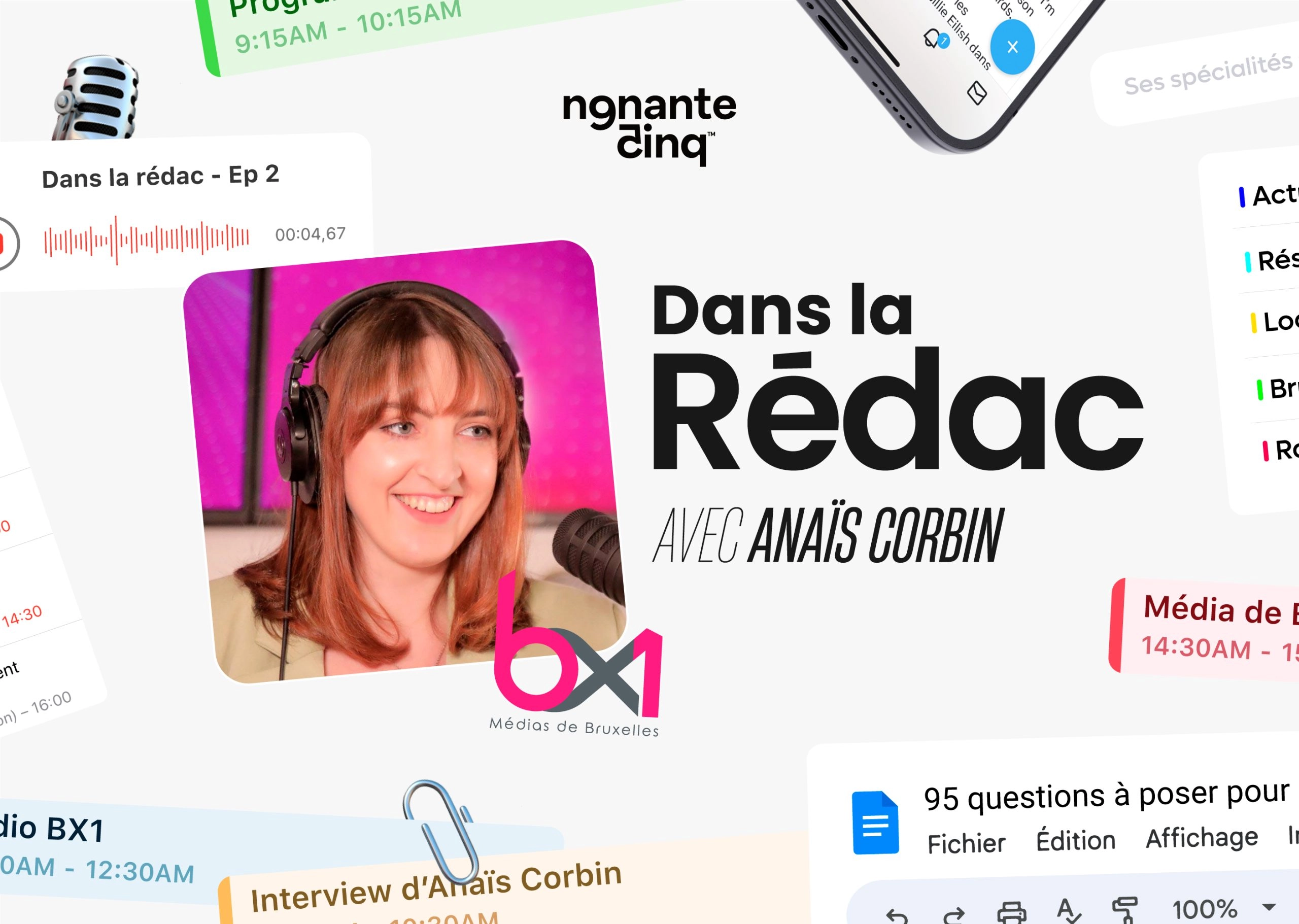 “Dans la Rédac” de BX1 avec Anaïs Corbin